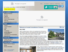 Tablet Screenshot of corneacolorado.com
